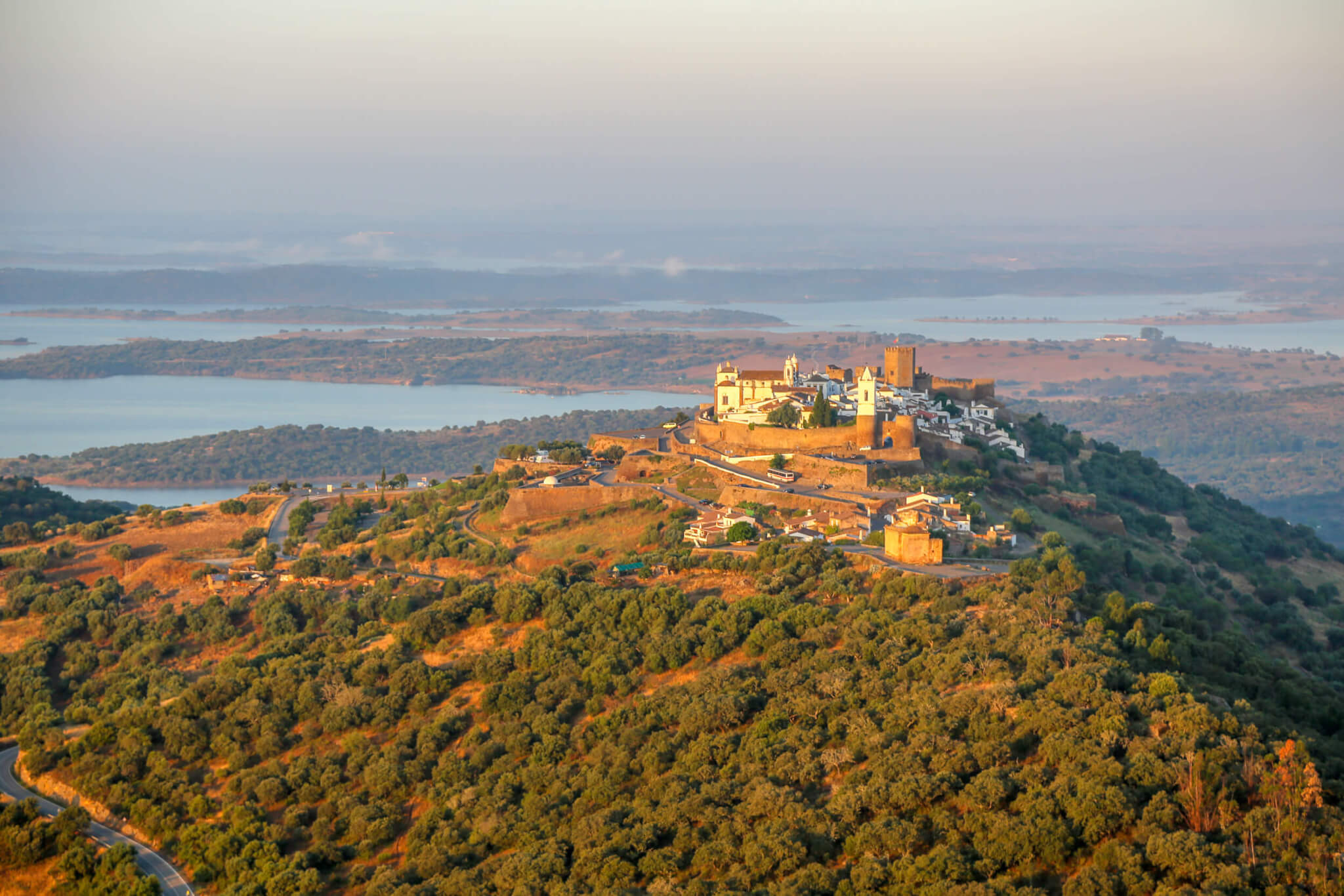 Castelo do Monsaraz from the air