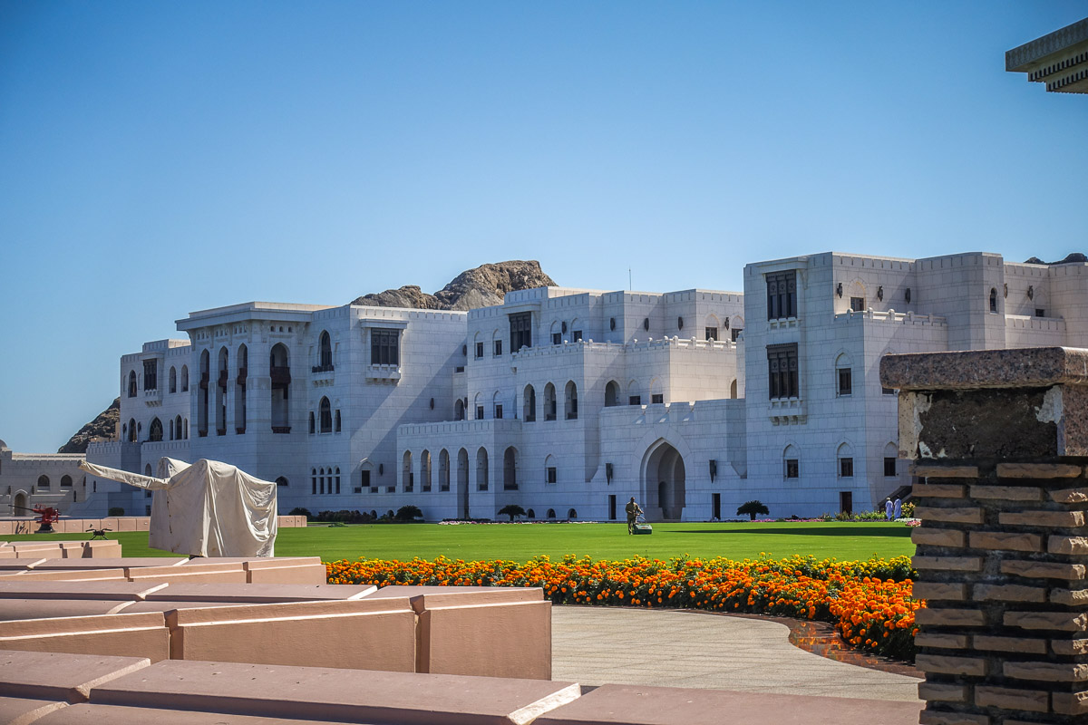 Muscat sultan palace