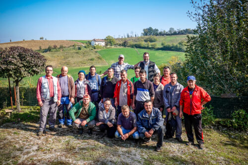 Harvest crew Monforte d Alba