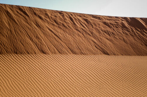 Dar Ahlam sand dune ridges