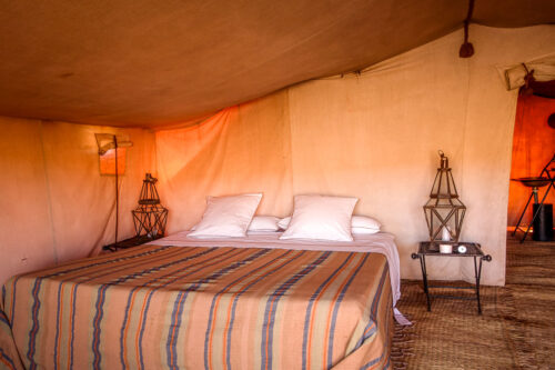 Dar Ahlam camp bedroom tent