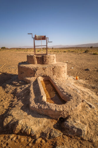 Nomad water well Iriki Desert Sahara