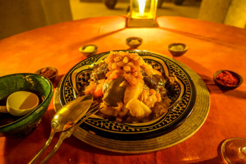 tagine dinner Dar Ahlam