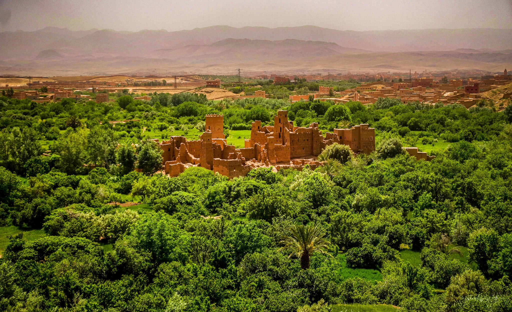 Moroccan ruins near Skoura