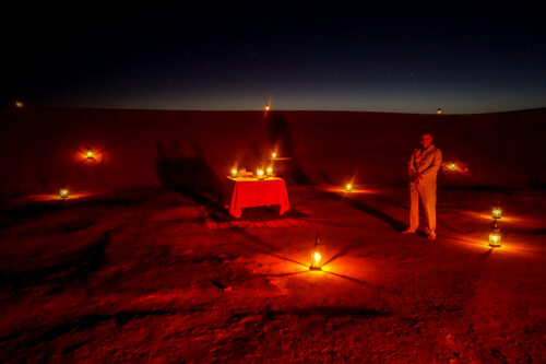 Dar Ahlam dinner in desert