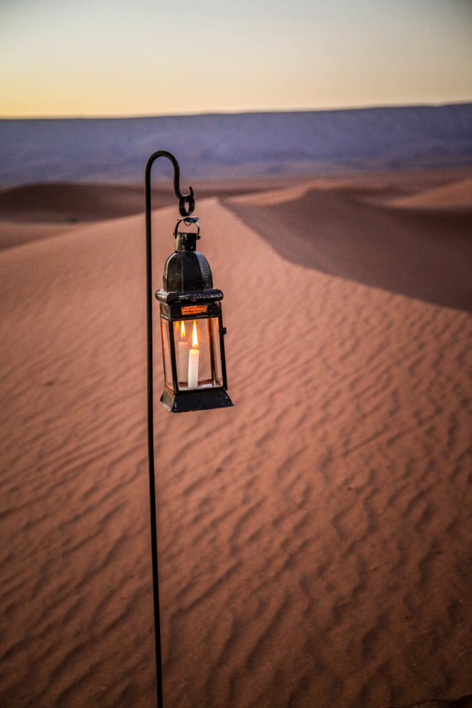 Dar Ahlam candle lantern dune