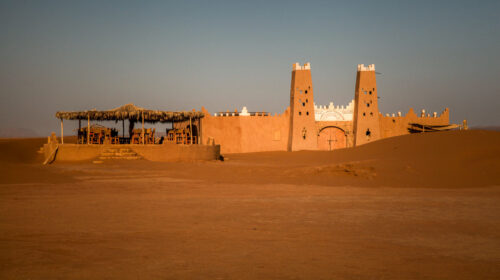 Sahara desert fort