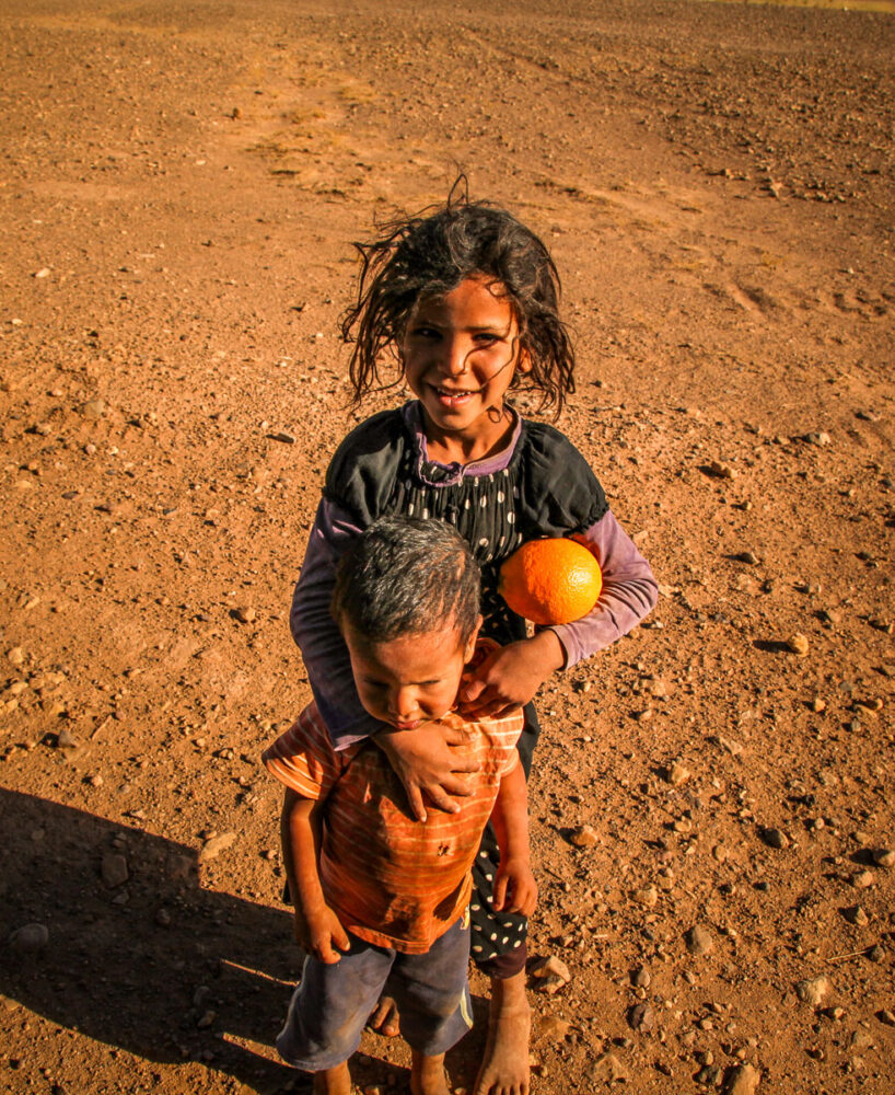 Sahara nomad children