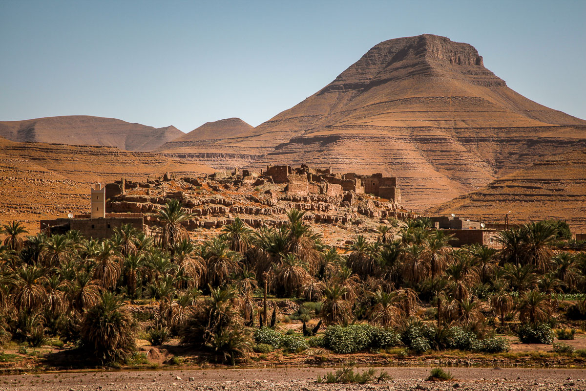 Fort on road to Skoura