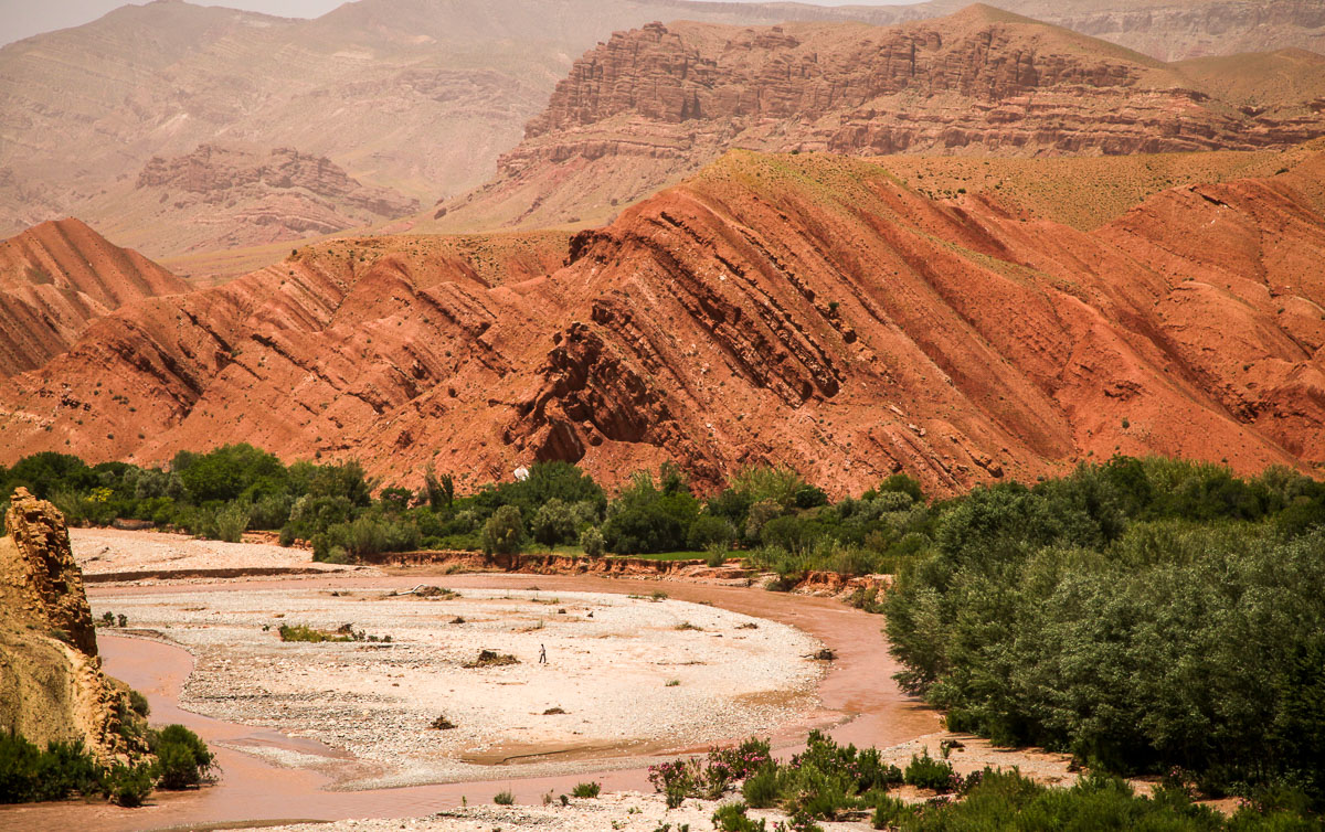 Land formations near Skoura