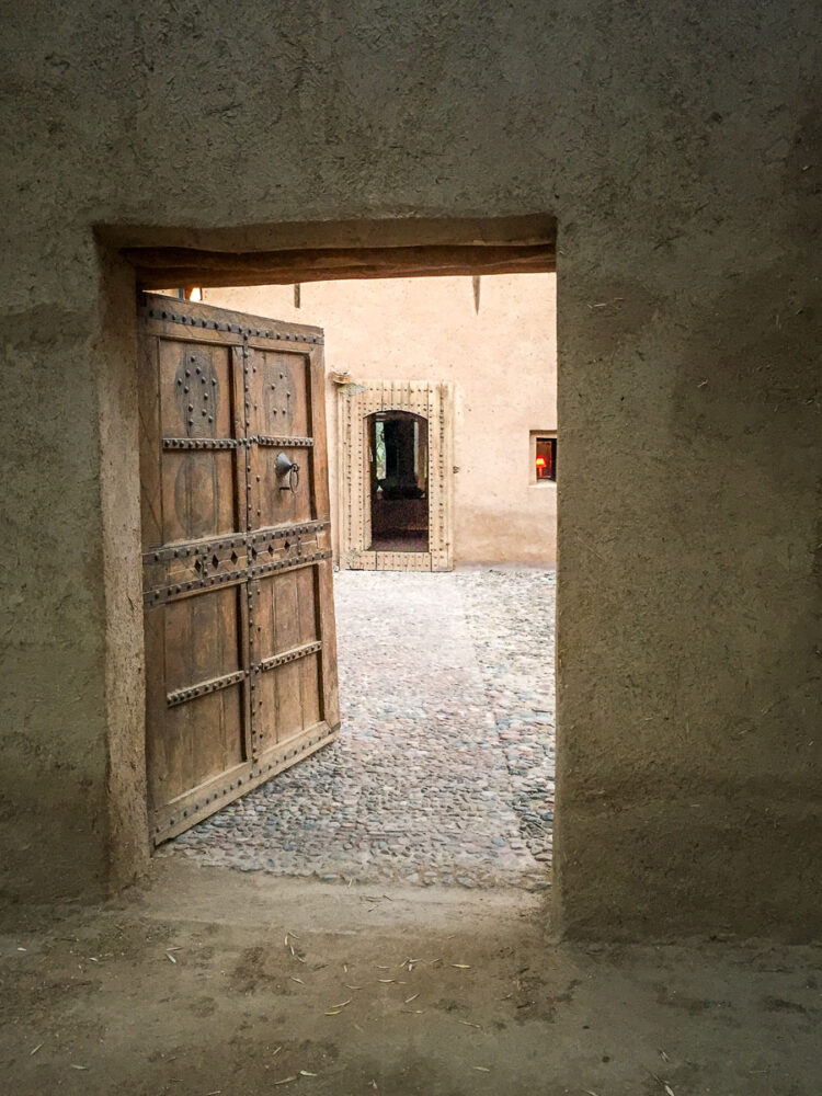 Front entrance door Dar Ahlam 