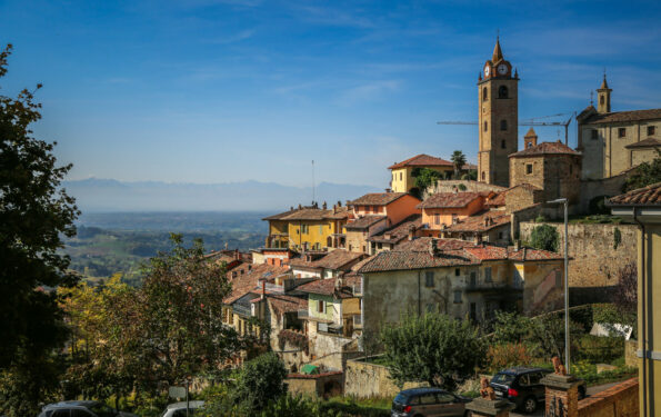 View of Monforte d'Alba