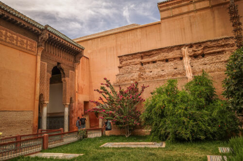 Madrasa Ben Youssef inner courtyard