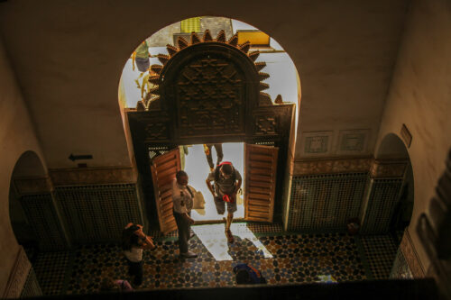 entrance Madrasa Ben Youssef