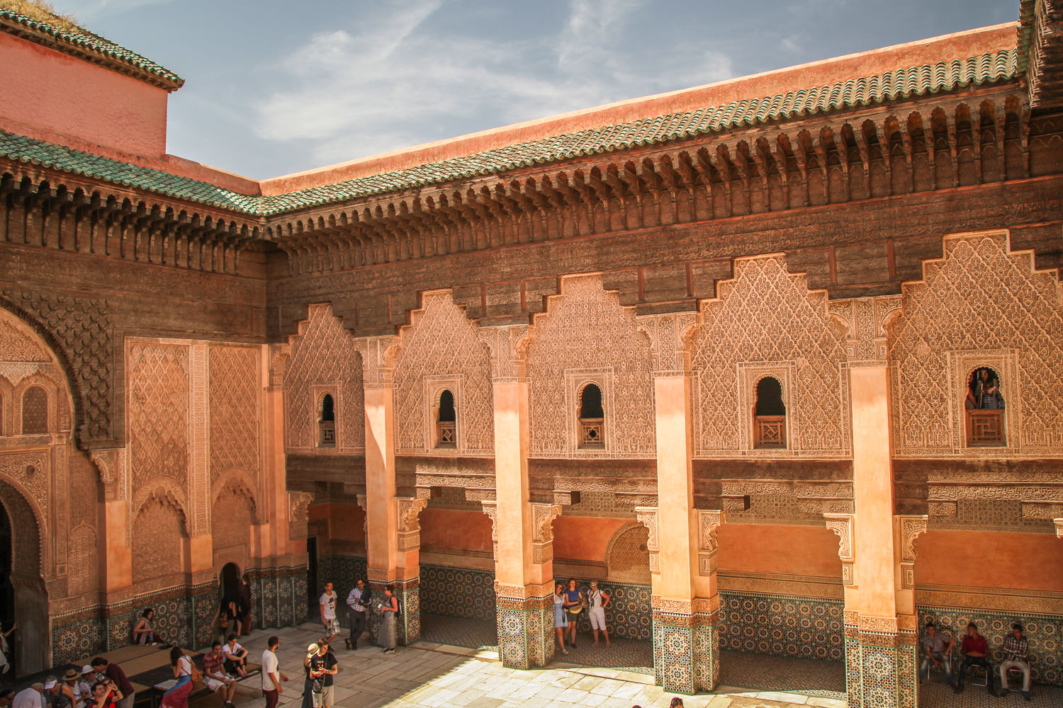 Madrasa Ben Youssef courtyard