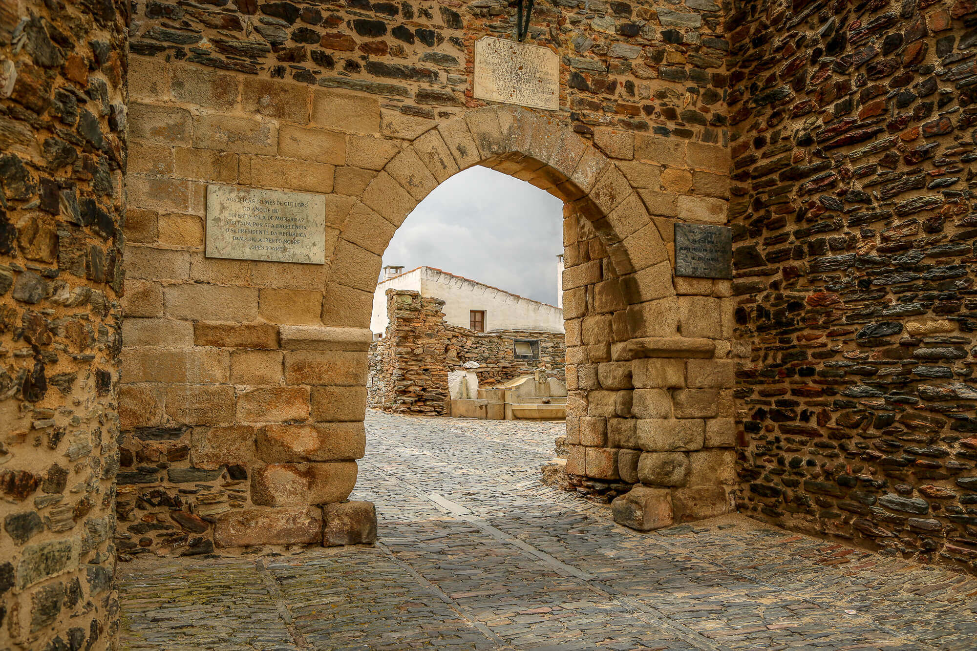 Monsaraz Castle entrance