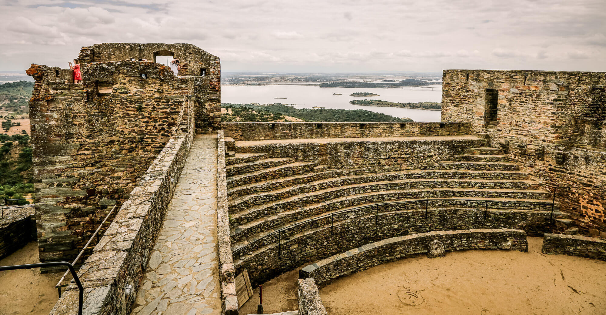 Monsaraz Castle amphitheater 