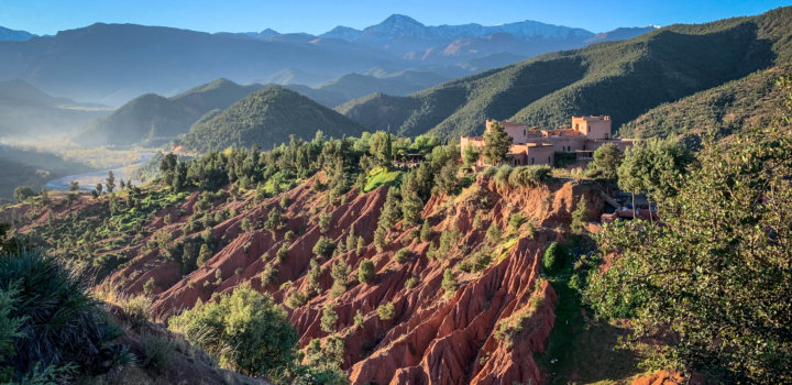 KASBAH BAB OURIKA–AN AIRY OASIS IN THE ATLAS MOUNTAINS OF MOROCCO