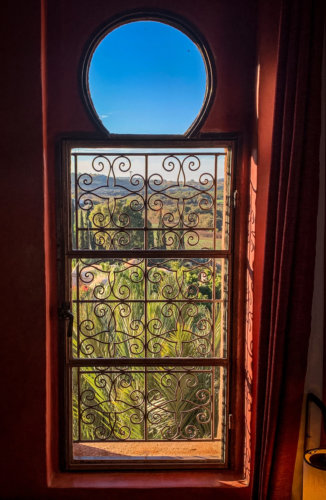 Le Jardin des Douars Mogador Suite view from window