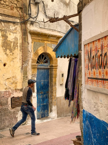 Essaouira Medina street scene