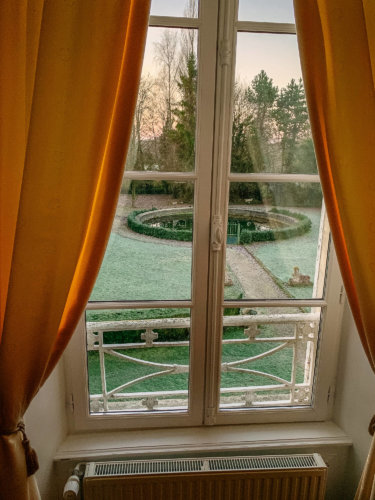 Château de Damigny window view