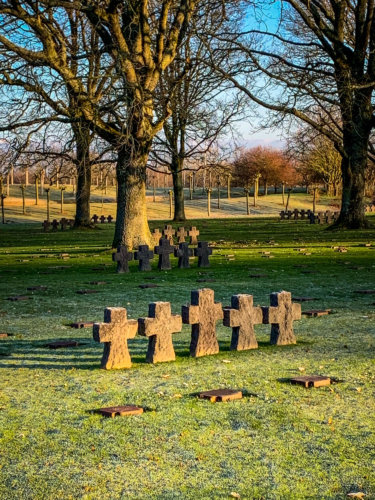 German Cemetery Normandy grave markers