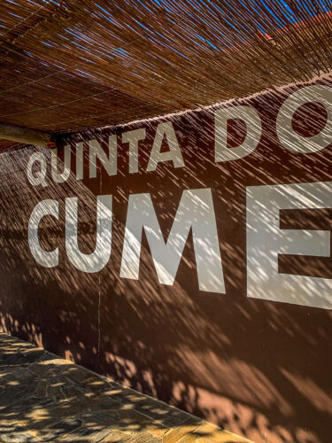 Quinta do Cume sign