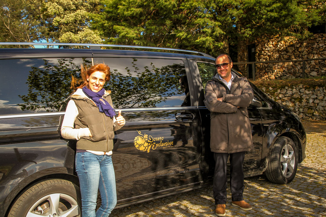 Ana and Marco Douro Exclusive Wine Tours van