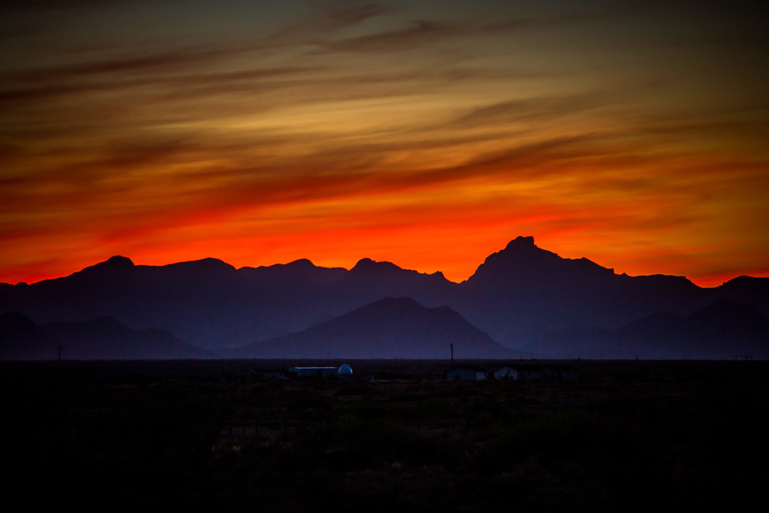 Painted Pony Resort New Mexico sunset