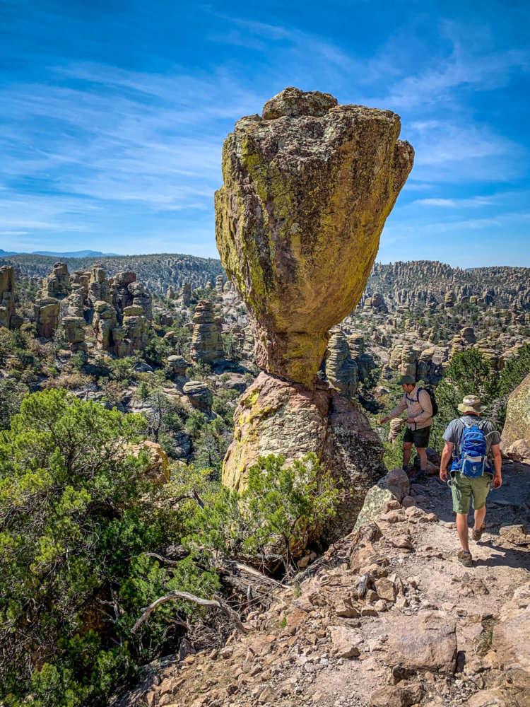 Chiricahua National Monument balancing rock