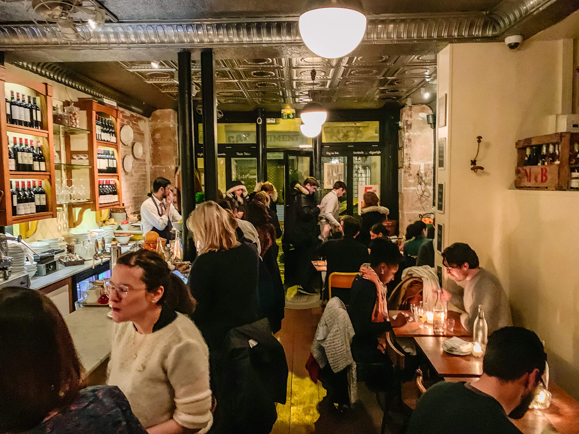 Buvette Paris on a busy night