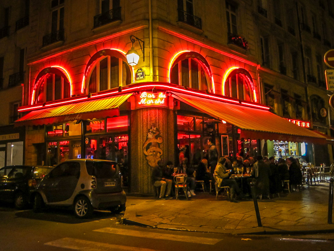 Bar de Marché Paris