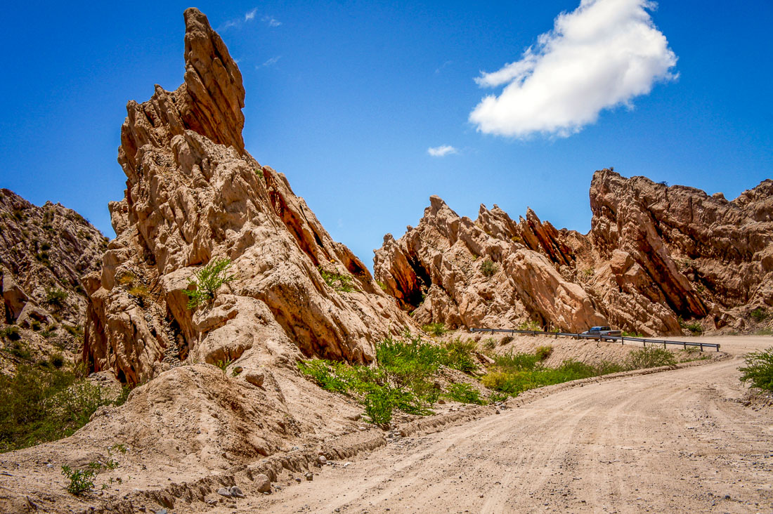 Quebrada de las Flechas pinnacle