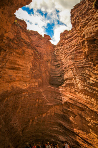 El Anfiteatro Salta rock formations