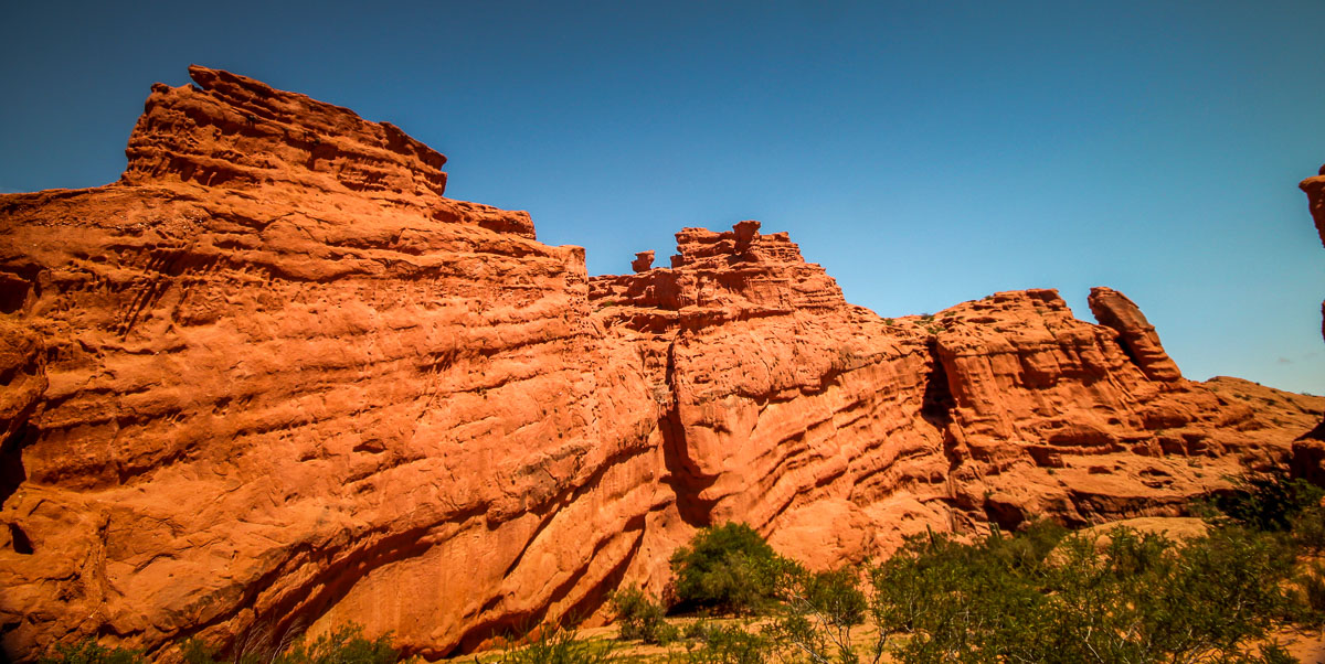 Quebrada de las Conchas red rocks