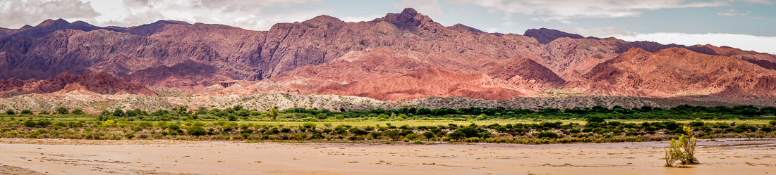 Colorful hills in Salta Argentina