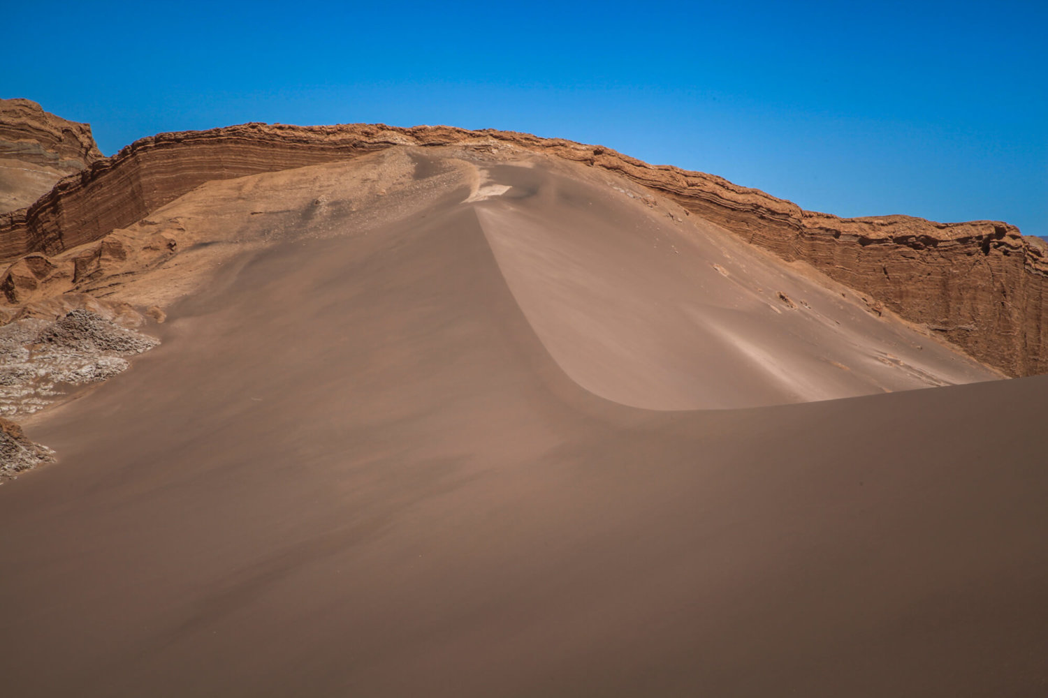 Atacama Desert Valley of the Moon sand dune