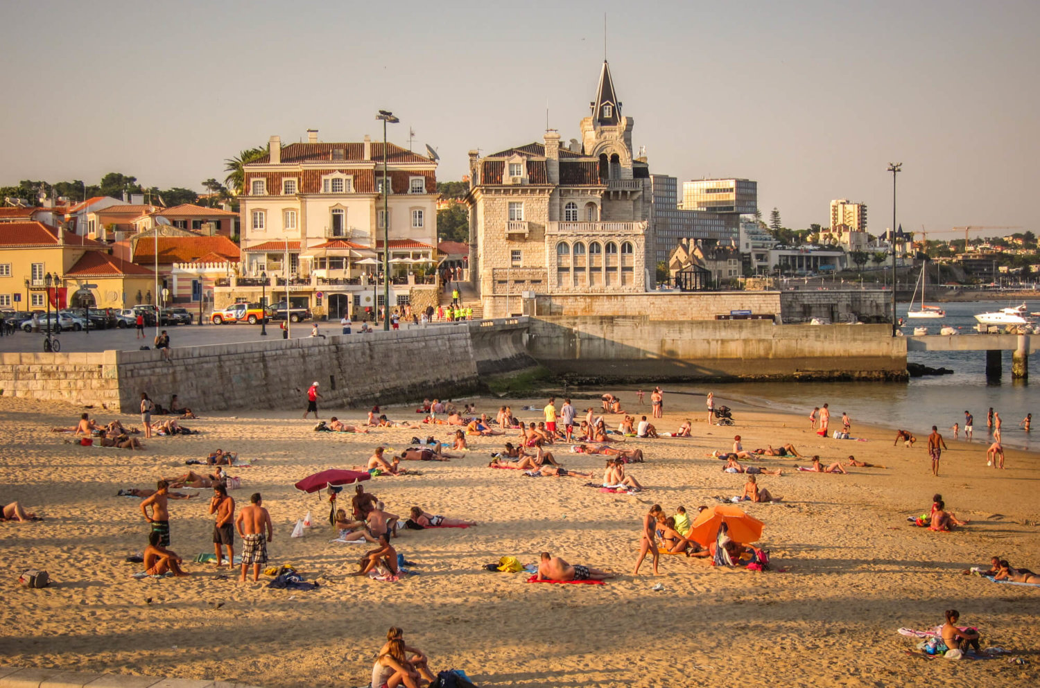 Cascais Portugal main beach