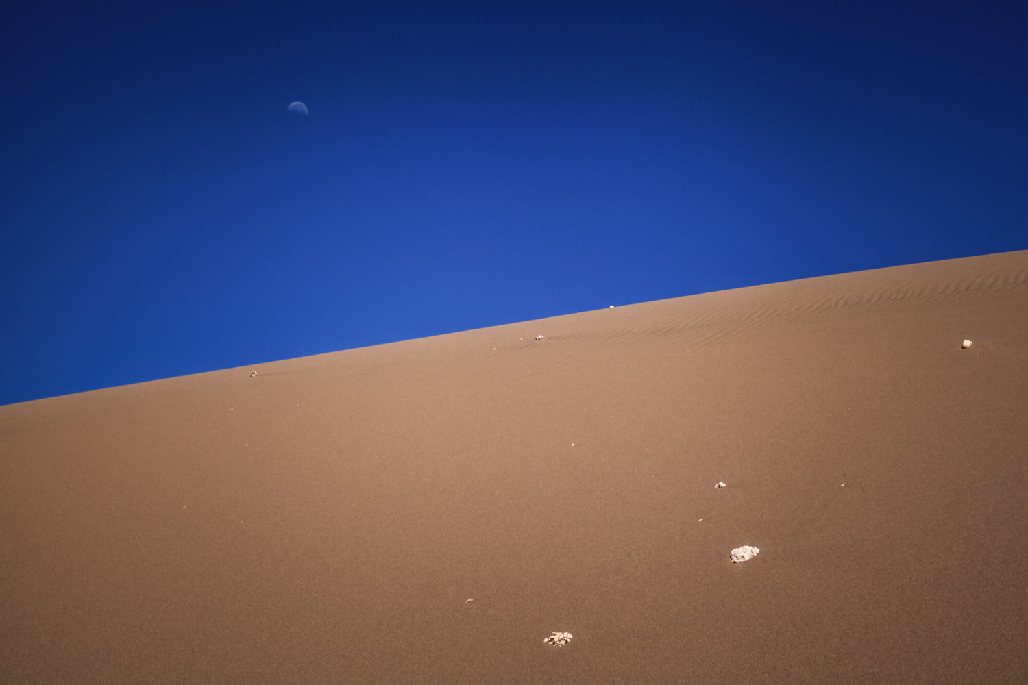 Valle de la Luna moon rise