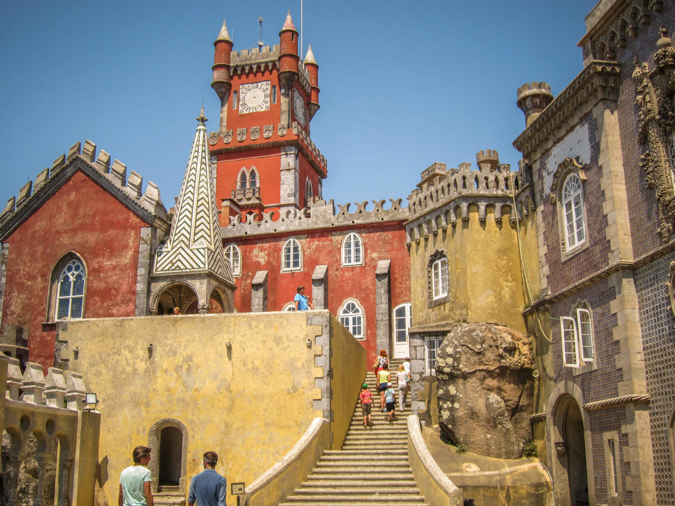 Pena Palace Sintra perfect day trip