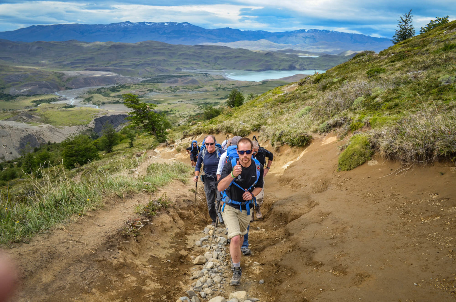 Tierra Patagonia Guide on trail