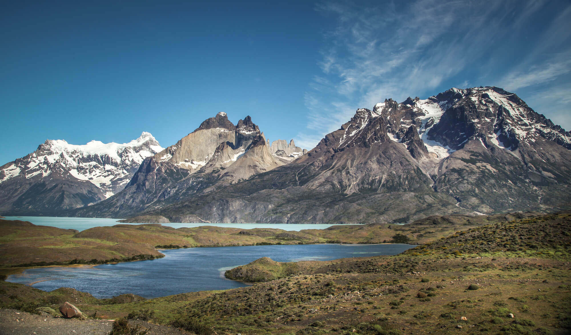 Incredible view Torres del Paine Patagonia