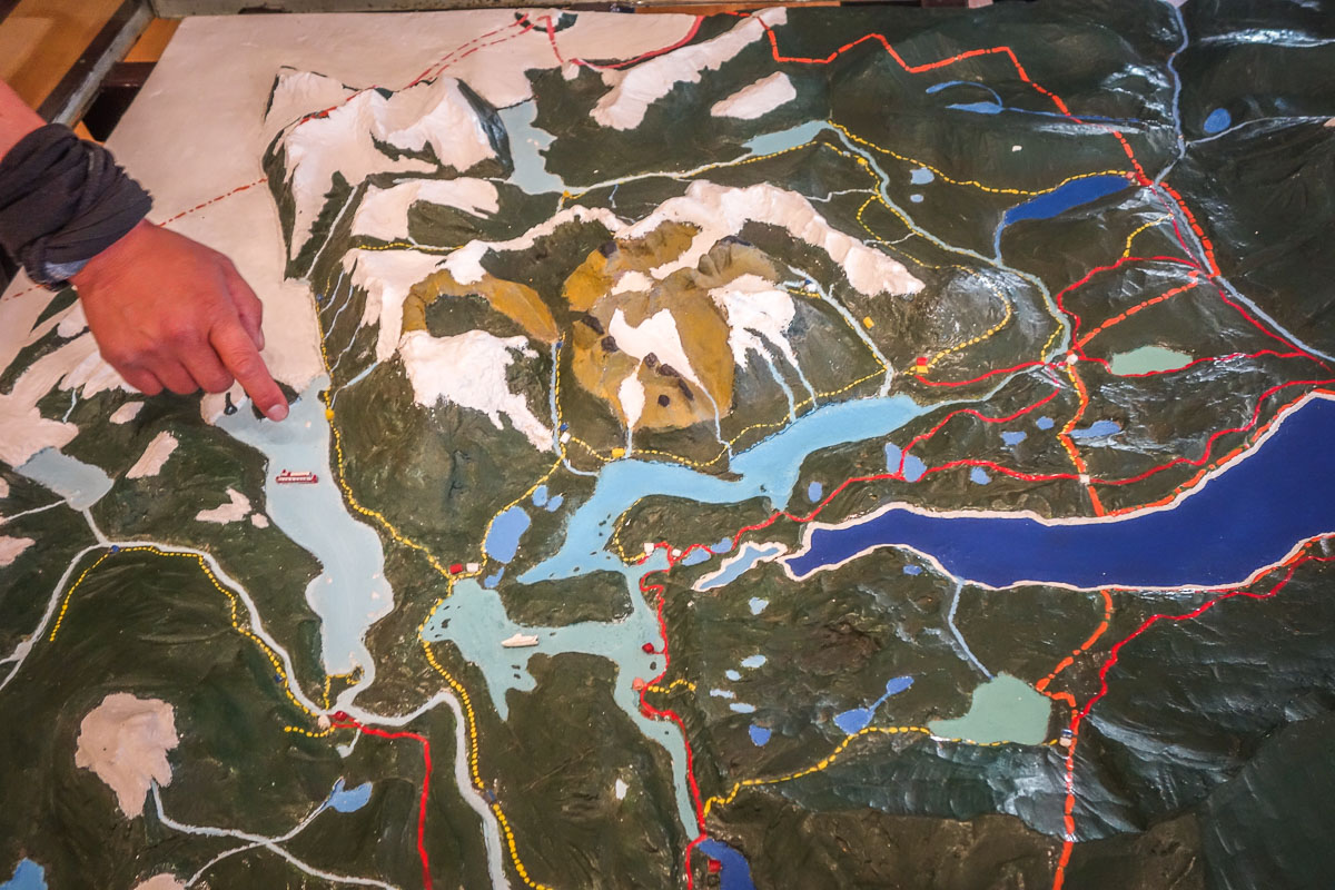 3d model of Grey Glacier Torres del Paine