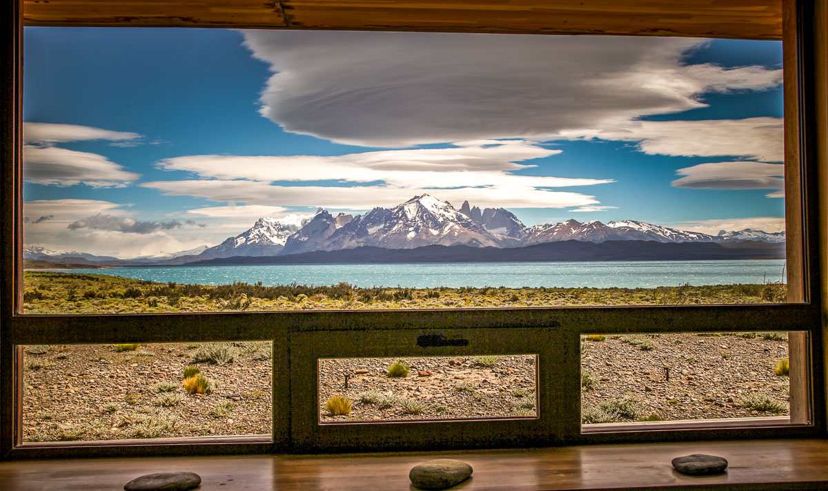 room view from Tierra Patagonia