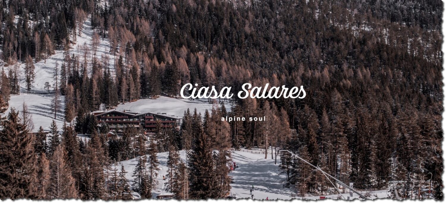 Ciasa Salares website