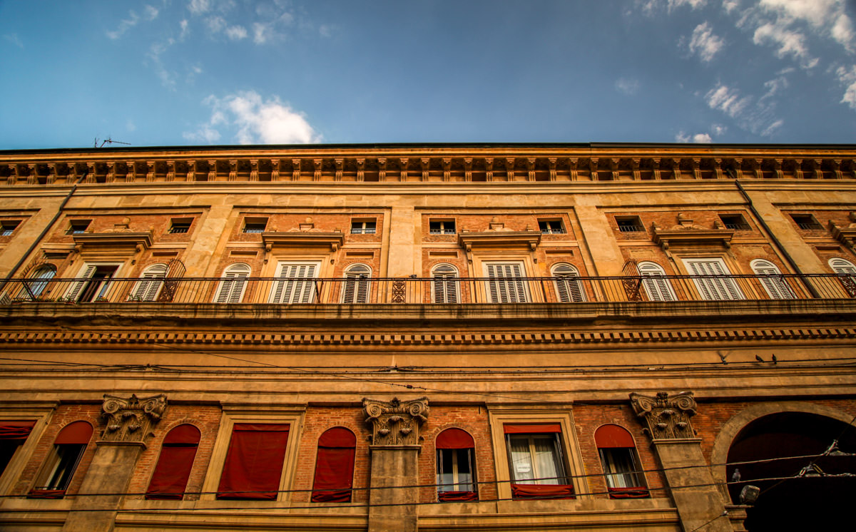 Bologna abstract building