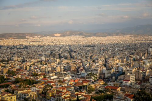Athens from Parthenon