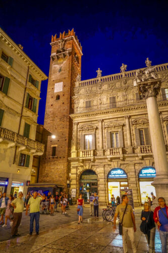 Piazza Erbe tower