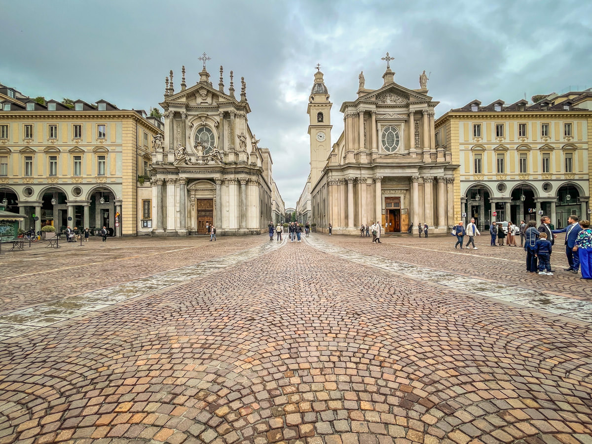 Turin main Piazza San Carlo