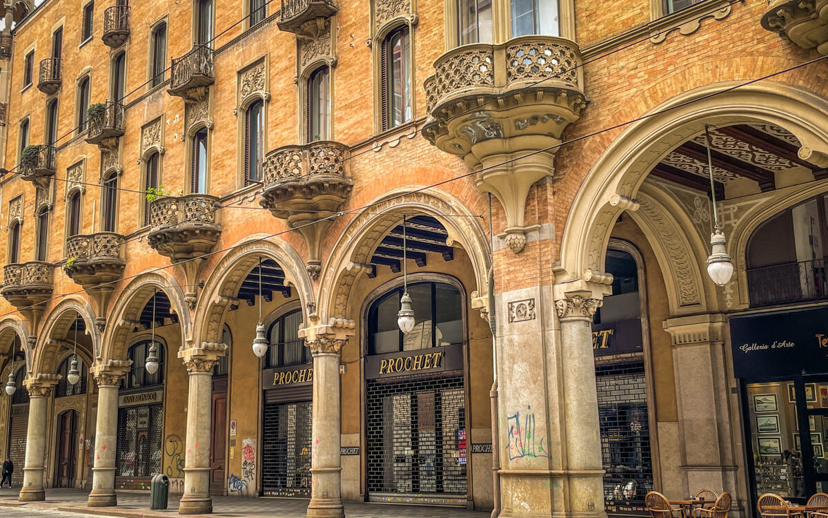 Turin old quarter